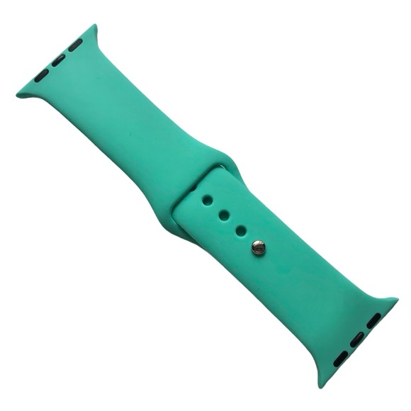 5/$20 NEW MiNT Green Silicone Sport Band Apple Watch 44/45/49mm S/M - Picture 2 of 8